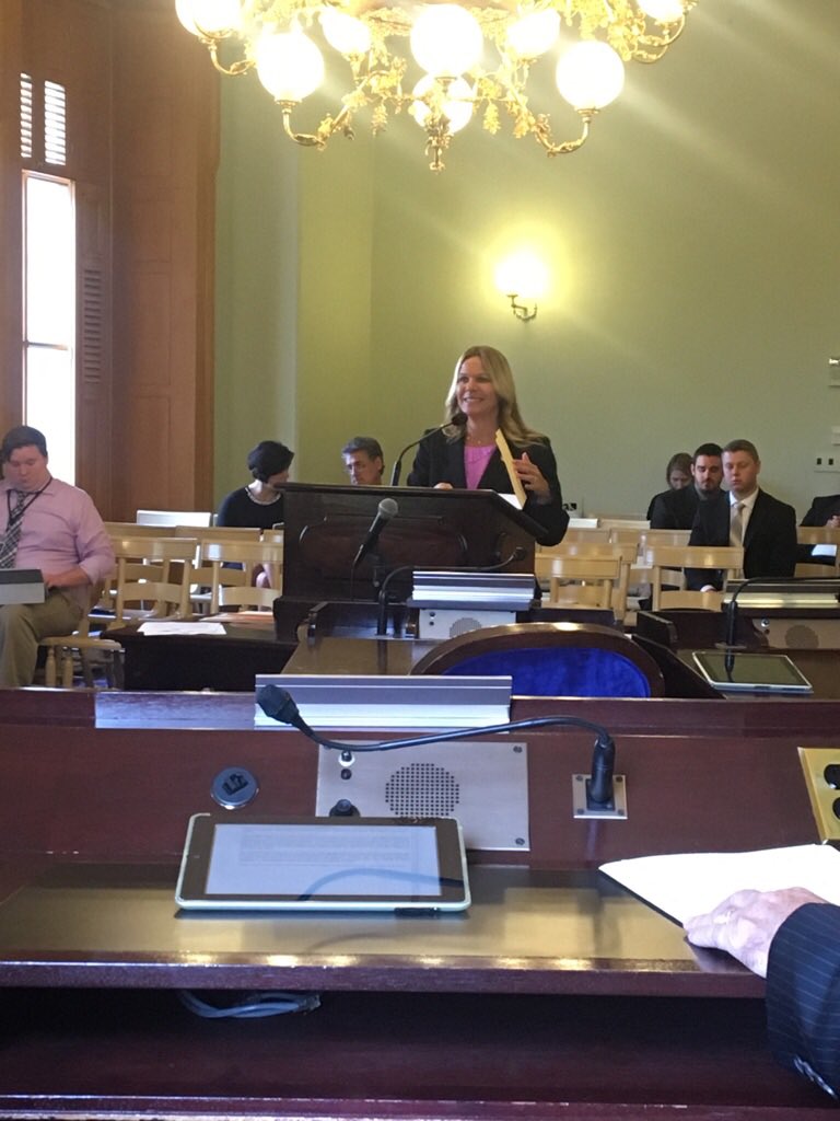 OHRepGonzales's tweet photo. Today, I gave testimony on HB 307 to promote We Card Month and prevent underage drinking and smoking. https://t.co/ykjM3gMVEH