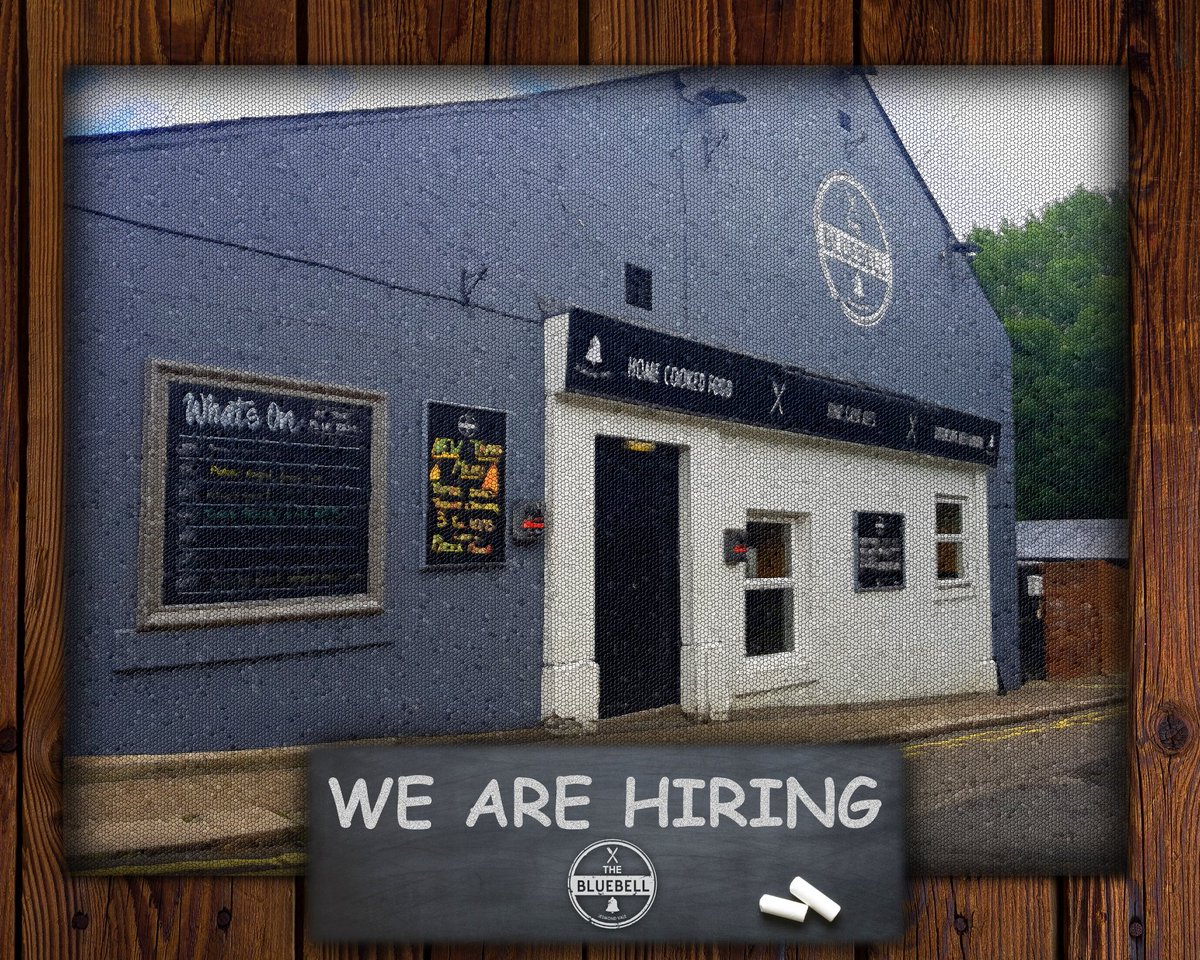 BlueBellJesmond's tweet photo. ⚠️ NOW HIRING PART-TIME STAFF ⚠️
#Newcastle #Newcastlejobs #NCLjobs #Pub #work #nowhiring #applyinside #Jesmond #NEfollowers https://t.co/UPJVy7By9J