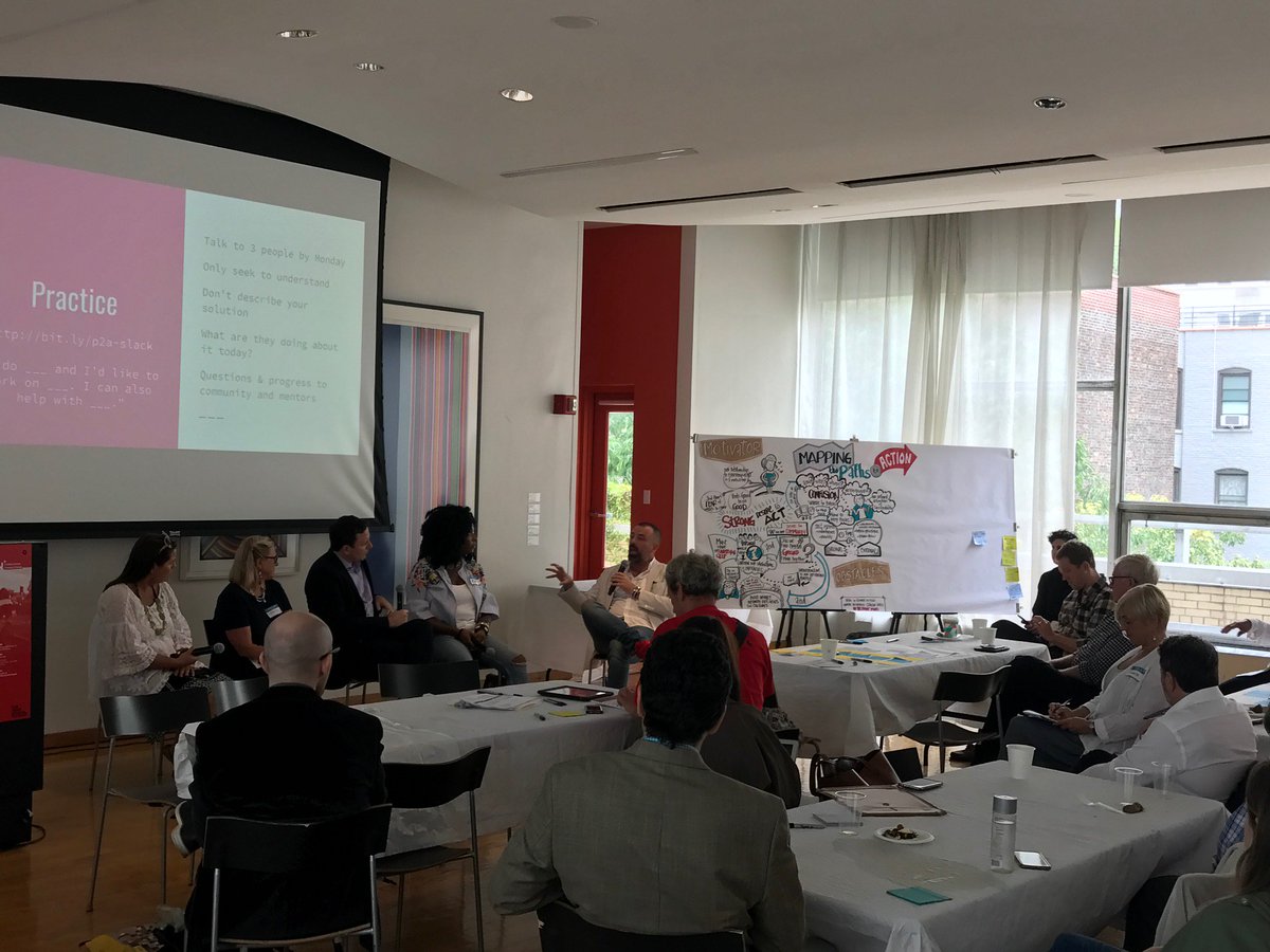 NewSchoolTEDC's tweet photo. Paths to Action is back with a practitioner panel to end the day watch now via livestream: https://t.co/VYMllKRZtT #climateweek2017 https://t.co/FSf5mXwh0n