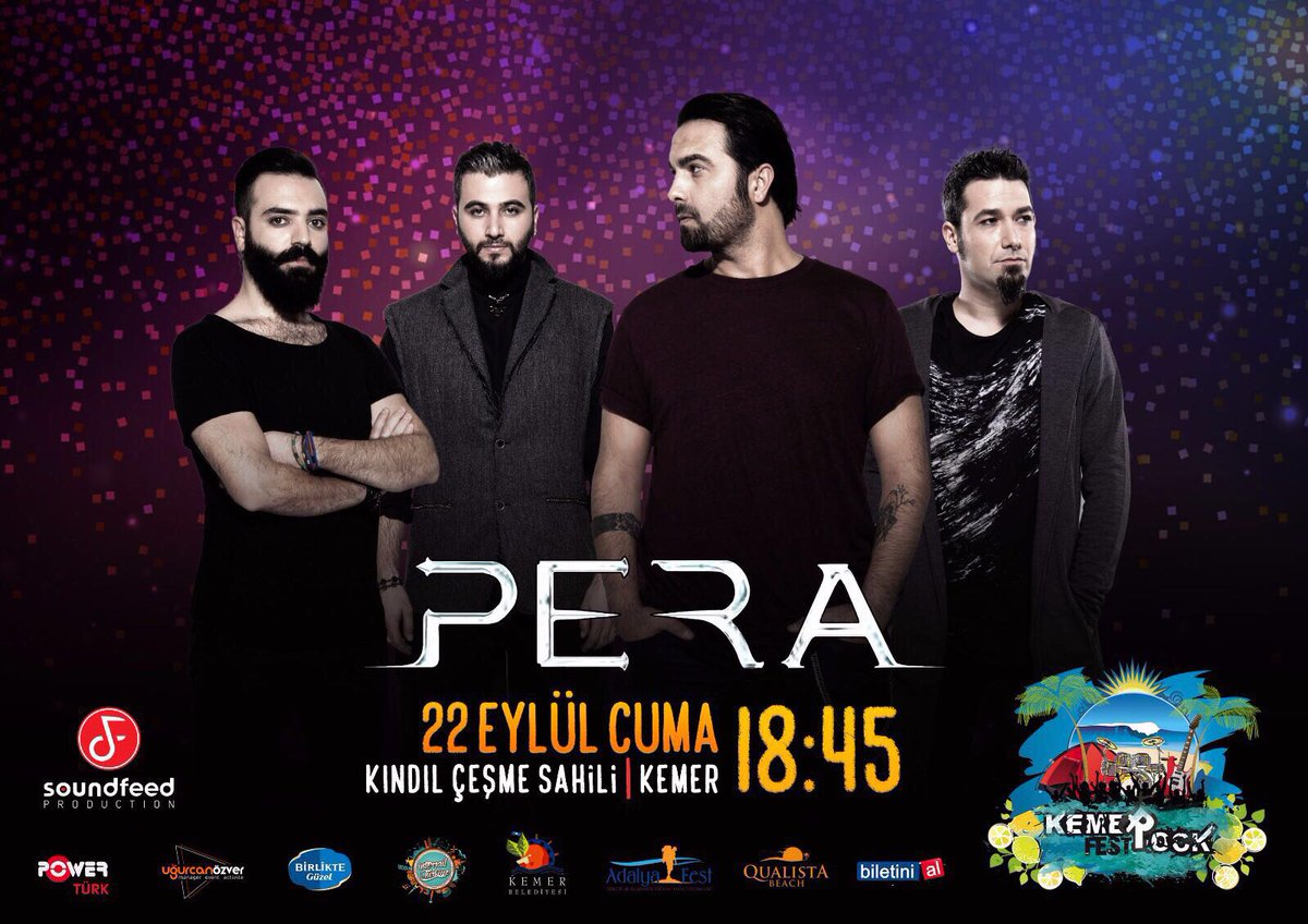 peraband's tweet photo. 22 Eylül - - > Kemer Rock Fest https://t.co/PUgWraUKHe