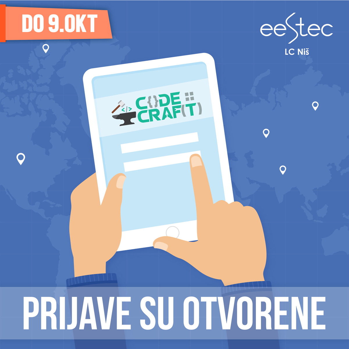 EESTECLCNis's tweet image. Prijava: codecraft.gq