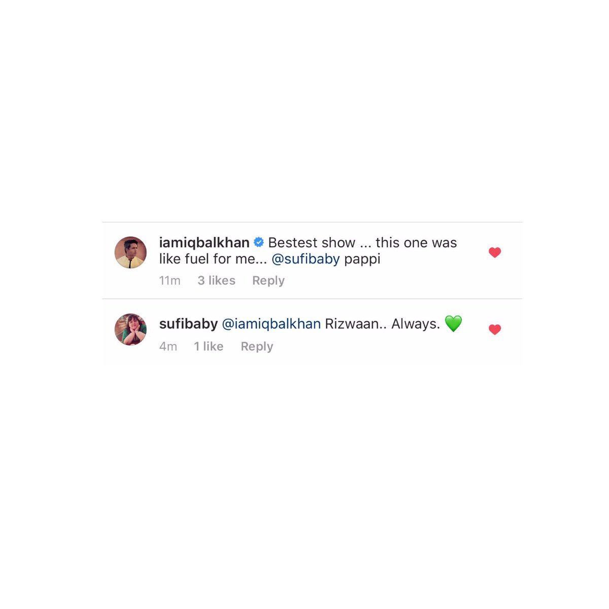 fantasia_iq's tweet photo. @Miqbalkhan &amp; @Harneetsin talking about #PyarKoHoJaaneDo .. My fangirl heart ! ❤️.. The kind of conversations you preserve ! ❤️ https://t.co/YfFJzLVBDq