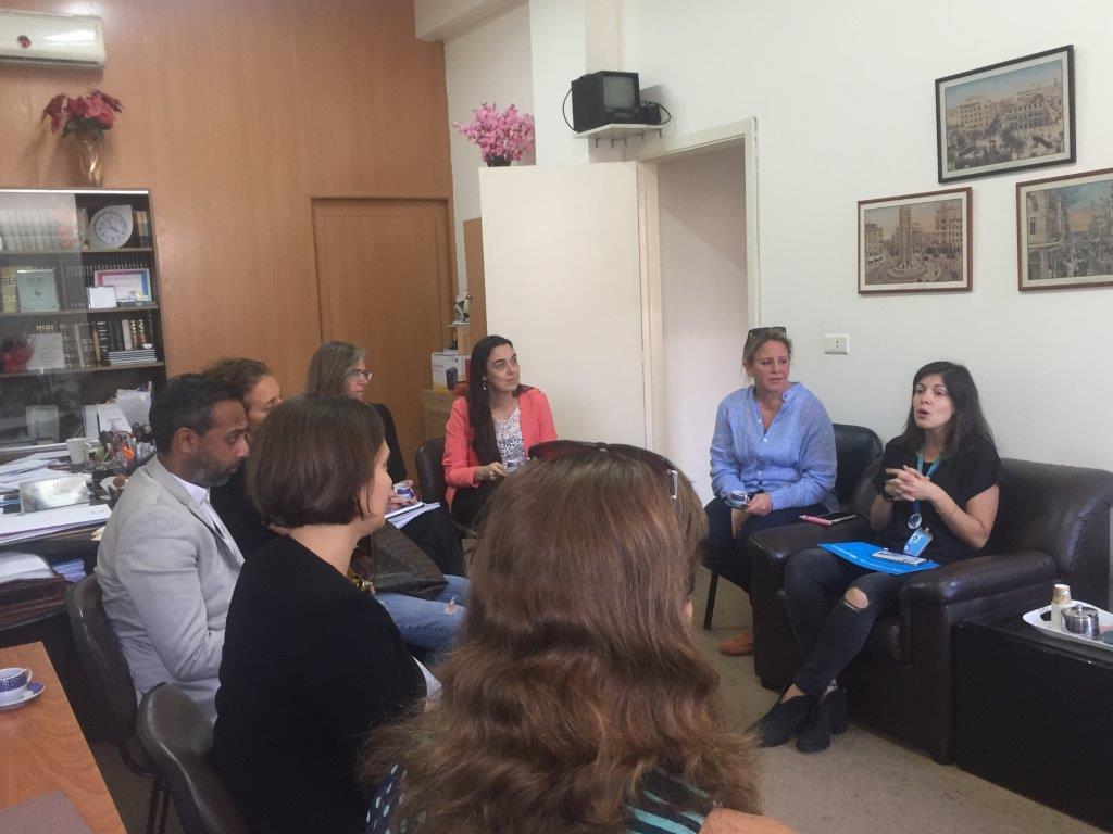 CanadaLebanon's tweet photo. Ambassador-designate Lamoureux visits #Canadian funded education projects w/ @UNICEFLebanon  @AbaadMENA   @Caritaslb @mercycorps https://t.co/lf7jkpBfa7