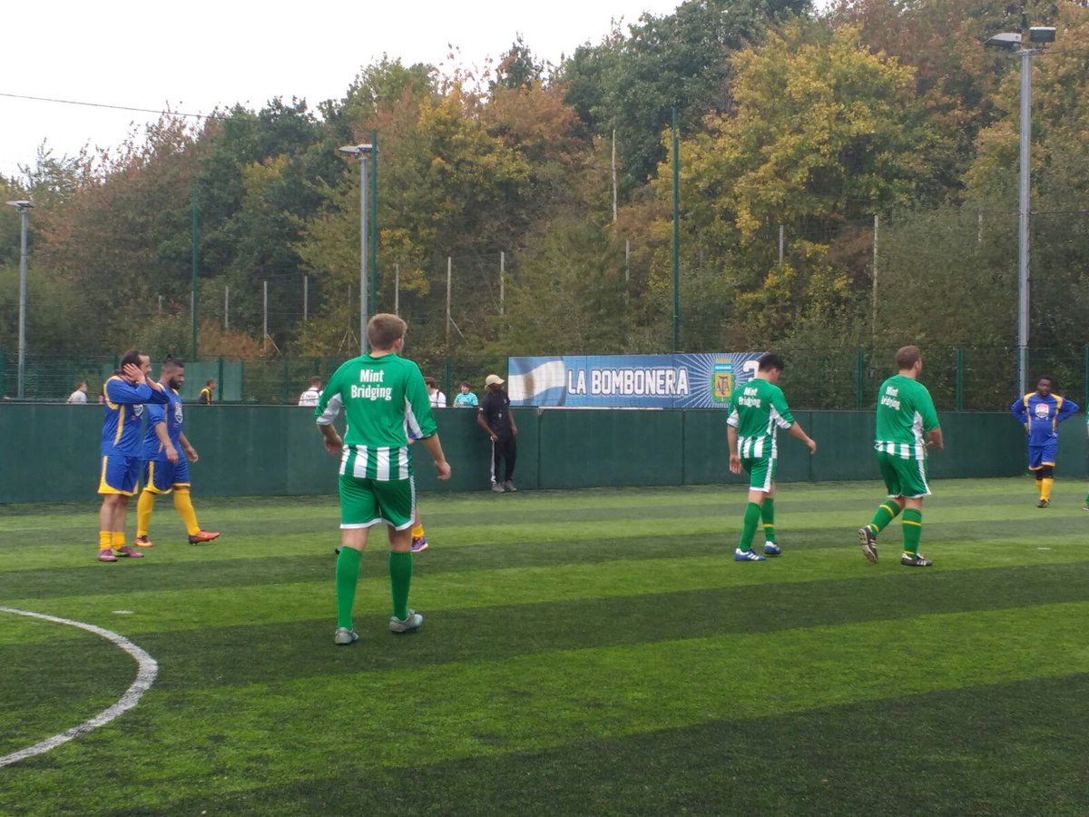 FS_Cup's tweet photo. @pmsMortgageClub vs. @Mintbridging ⚽️ https://t.co/F66dOBErH2