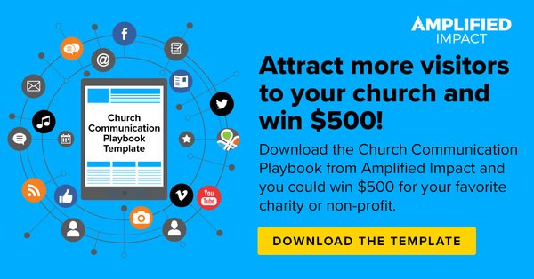 Comm. Directors &amp; Pastors: John Falke is giving away his Church Communication Playbook Template and $500. thndr.me/j4bUL4