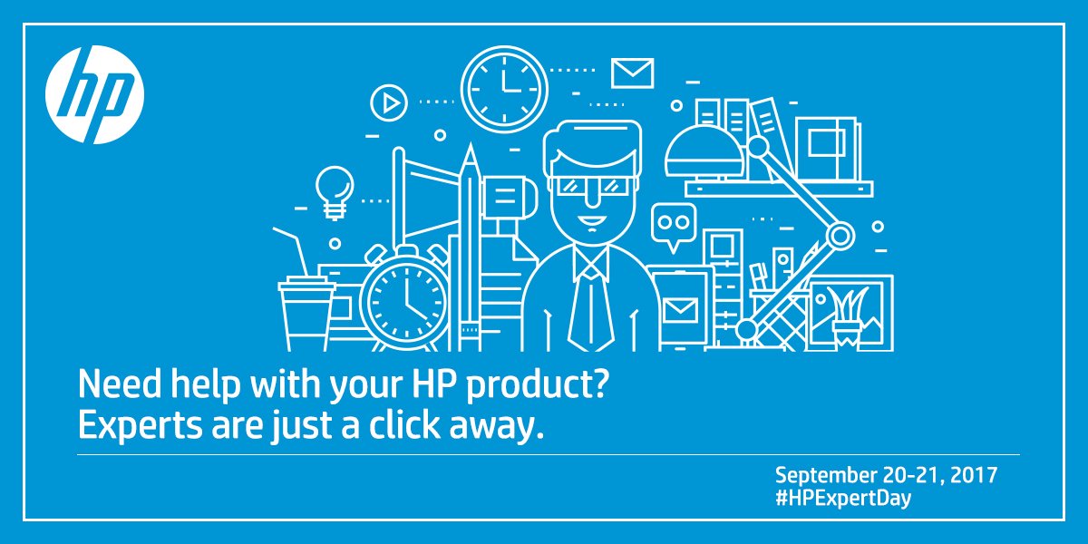 HPSupport's tweet image. It's #HPExpertDay today! Have a question about your HP product? Ask away here: hp.care/28Ki3aj