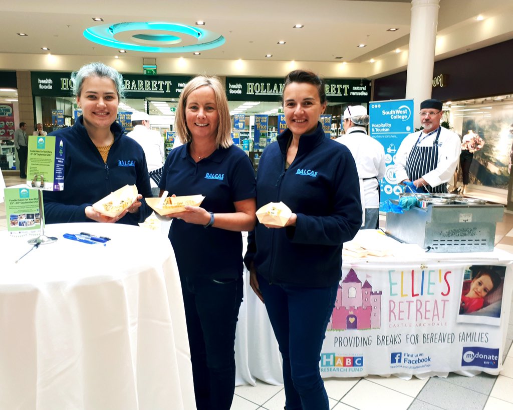 EllieH_ABC's tweet photo. Thanks to foodies, supporters & shoppers who stopped by @swccollege pop up fundraising restaurant today for #FermanaghRW & #ElliesRetreat https://t.co/vsmiqW3J4u
