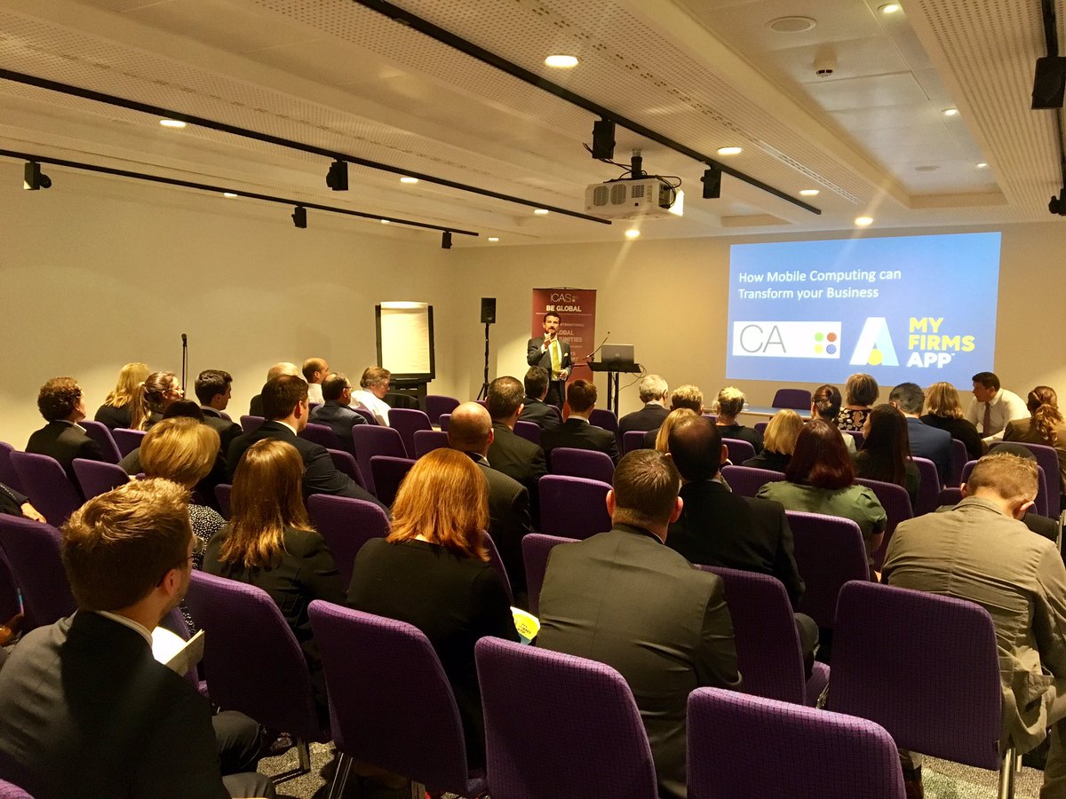 ICASaccounting's tweet image. .@MyFirmsApp explore how mobile computing can transform business #ICASConference