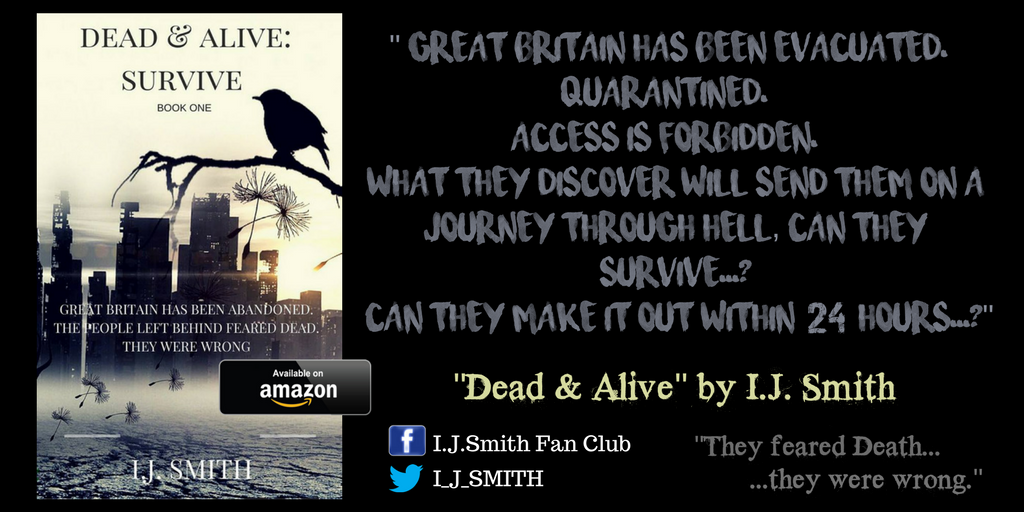 tbmhorror's tweet photo. ...a journey through hell... "DEAD & ALIVE" by I. J. Smith @I_J_SMITH Do you dare...? #Thriller #Terror #Novel #Book https://t.co/hwI7a2JzaP https://t.co/aPo2vahjBj