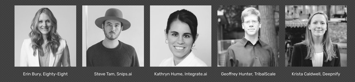 TribalScale's tweet photo. #TOIC17 AI: Hype vs. Reality ft @erinbury @HumeKathryn  @100stevetam @thekristalee Get your tickets now to attend! https://t.co/IpOPy0lcDB https://t.co/BeJaWADfjN