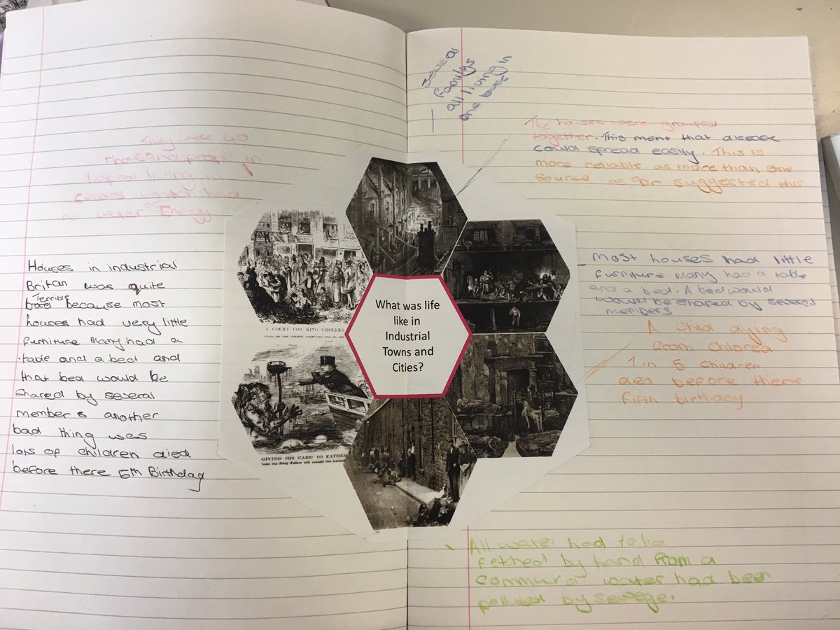 More epic yr 8 work looking at what life was like during the industrial revolution