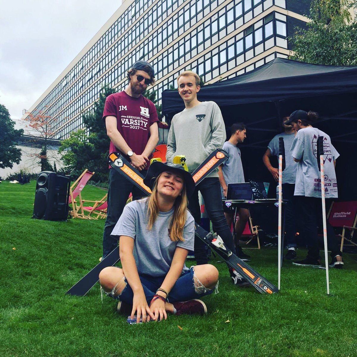 1 hour 45 mins left to get down to City Campus to see us for sports fair! 🏂⛷😎