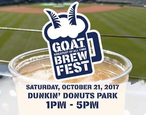 GoYardGoats's tweet image. CONTEST! #BeerAMovie. Example: &apos;Reservoir Dogfish Head&apos;. Must RETWEET THIS POST and use #GoatBrewFest to win. Playing for a Brewfest T. Go!