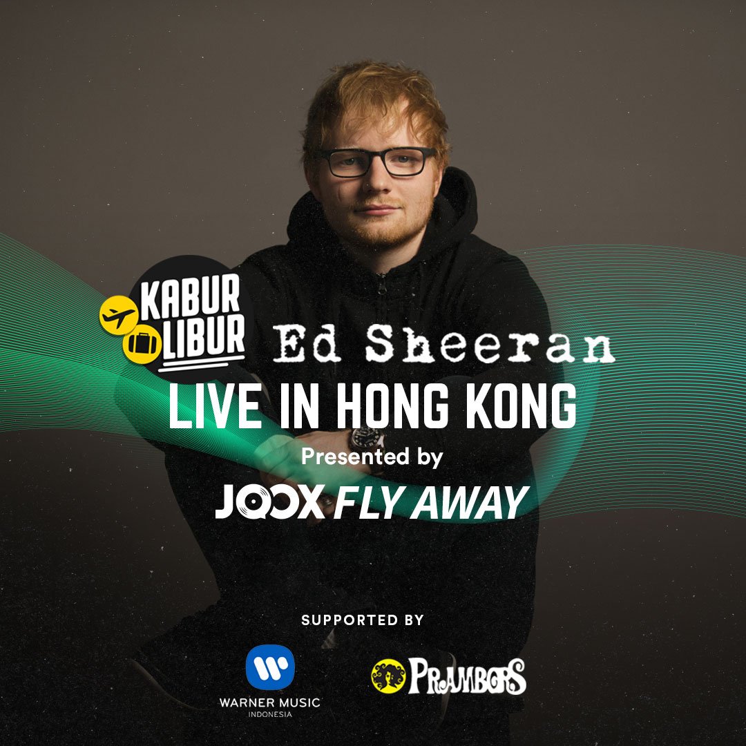 Prambors's tweet photo. Sebelum Prambors bagi2 tiket konser di Jakarta, ke Hongkong dulu yuk nonton Ed Sheeran! Liat caranya di IG Prambors ya~ #JOOXKaburLibur https://t.co/hLVZLTCZx1