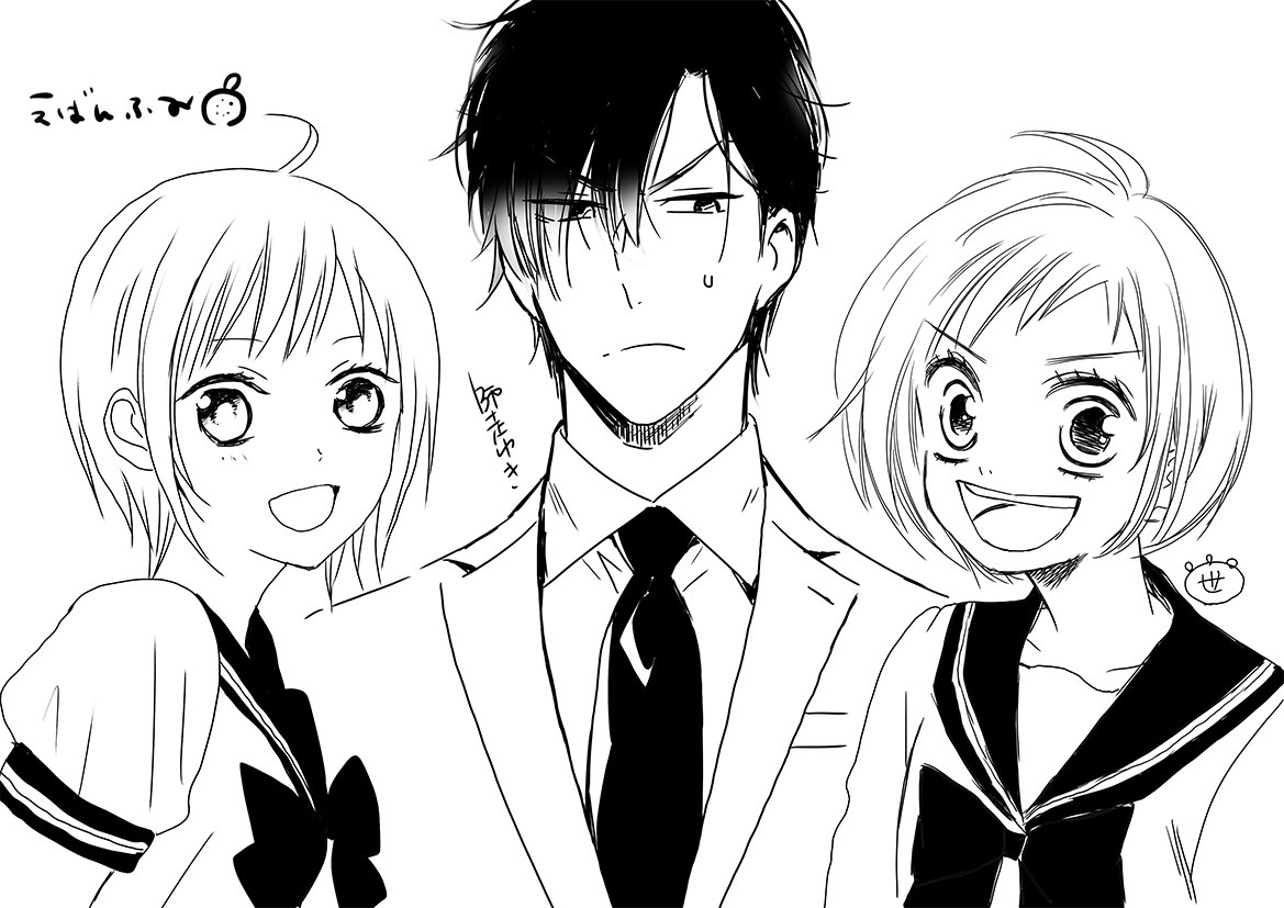 中村さんとえばんさんが花を描いてくれたよー!!両手に花・・・かわいい・・・大感激!(;▽;) 