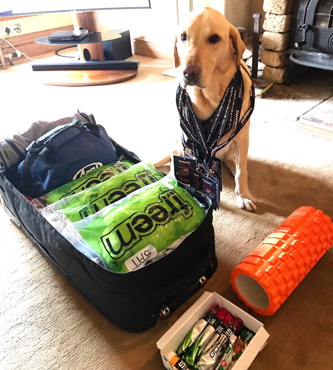 JamieChadwick's tweet image. Let&apos;s roll bitches... 🐶 All packed &amp;amp; ready to head to Donington this arvo &amp;amp; passes well looked after for our guests ✅ 😂