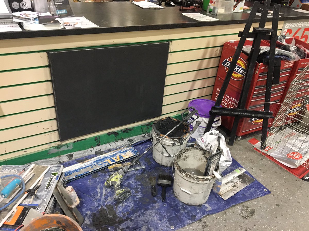 Bg at huws gray Wrexham with bonding 60 and magnetic installation thanks to all the staff and plasterers Paul and Kim@britishgypsum