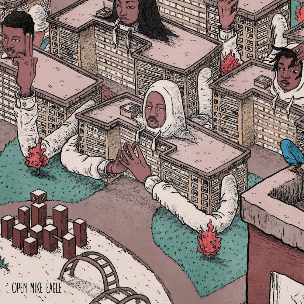 SPIN's tweet photo. Review: Open @Mike_Eagle’s righteous 'Brick Body Kids Still Daydream' weighs the human cost of urban renewal https://t.co/GTCqshJfBJ https://t.co/QcO5cgMpct