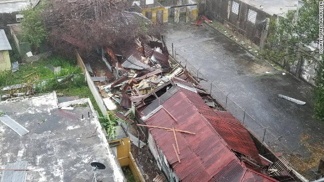 Hurricane Maria ripped the roofs off these homes in San Juan, Puerto Rico cnn.it/2xihiP0