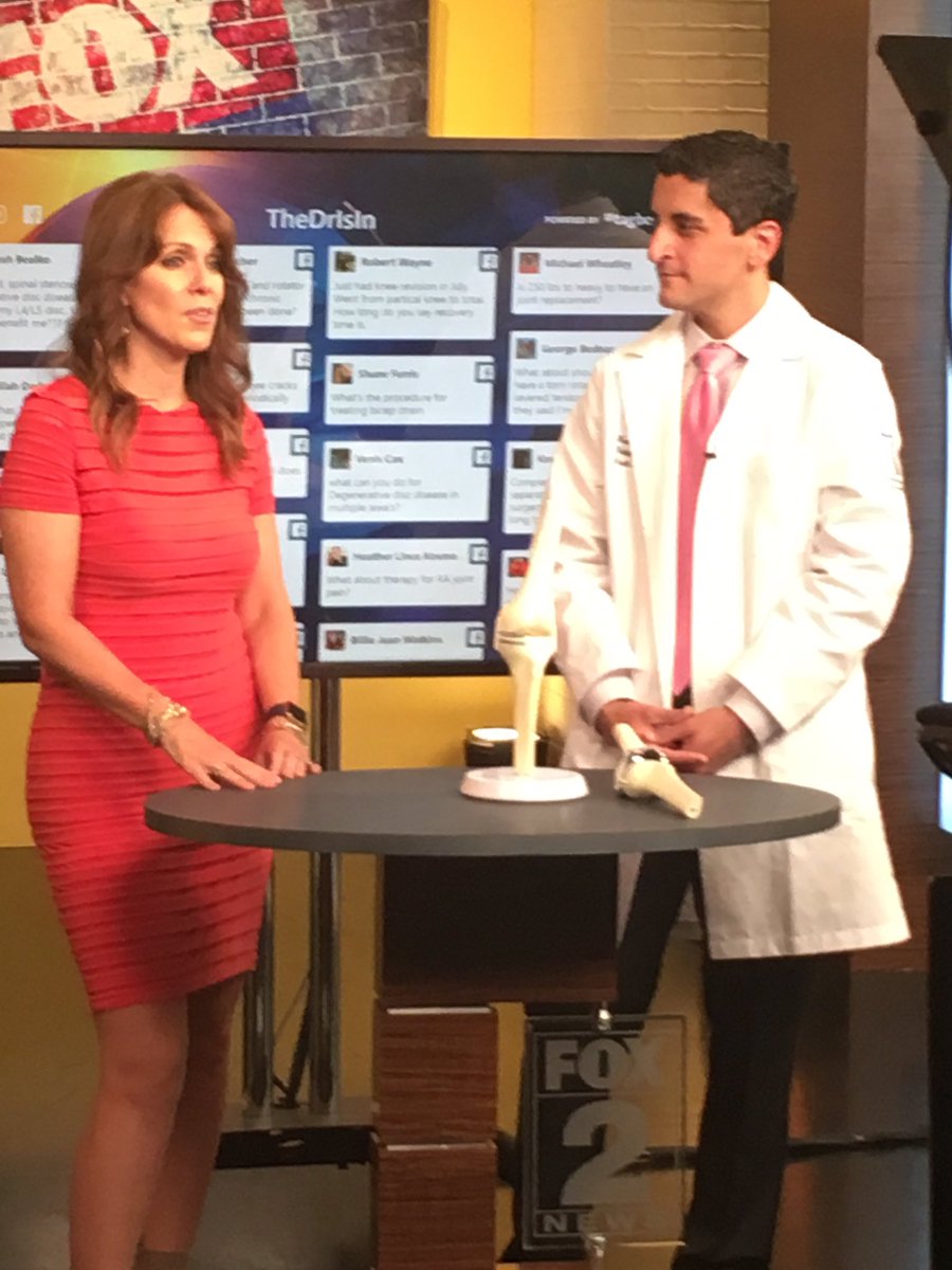 PrformanceOrtho's tweet photo. Dr Karadsheh on Fox News!! #DrIsIn #Beaumont https://t.co/VadQ5wVLTq