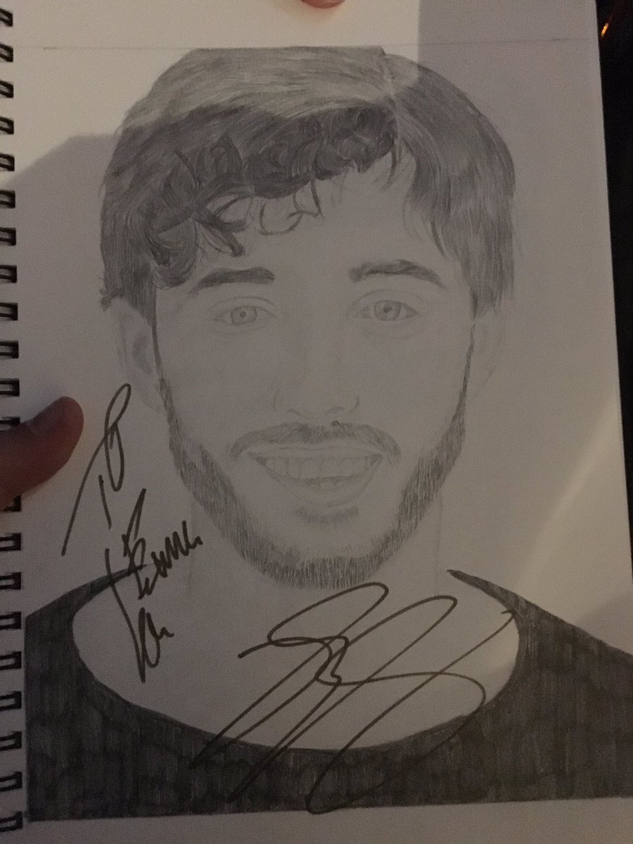 keithjack's tweet photo. Forgot to post this ages ago! Someone on Tour did this amazing drawing of me #talentedperson https://t.co/fjr62oi8vh