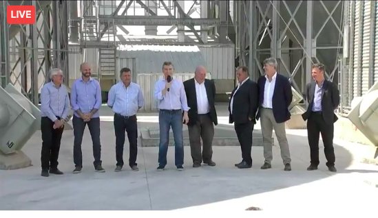 En vivo desde Chaco: inauguración de la planta de acopio de AGD bit.ly/2jLyauE