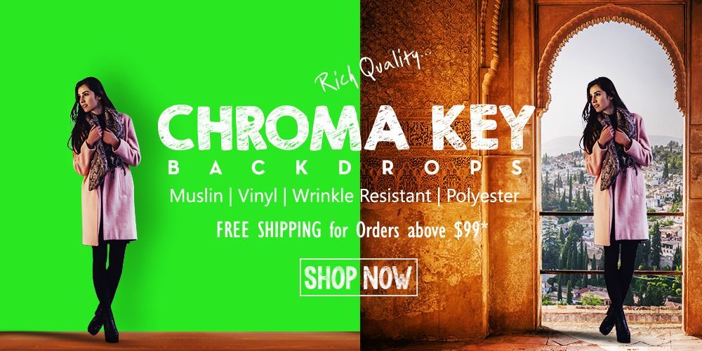 backdropsource's tweet image. Are you bored with the plain background? Here are the fine quality chroma key backdrops.Now available@ buff.ly/2wx5yv9