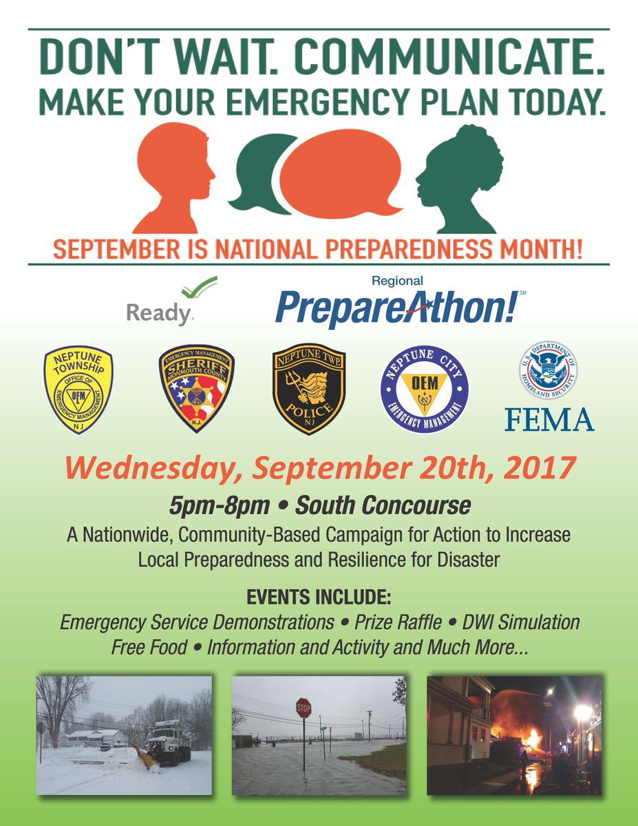 NeptuneOEM's tweet photo. Neptune's @PrepareAthon is TONIGHT! Join us on South Concourse (behind the Headliner) from 5-7pm, full details here: https://t.co/HWWWnhNR3O https://t.co/wLJYzWrrUm