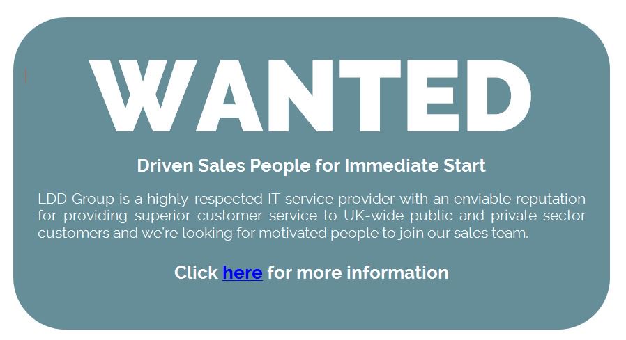 LDDGroup's tweet image. Come and join our sales team - Click the link for more info ow.ly/j9hS30fizd4
#Salesjobs #Leeds  #sales