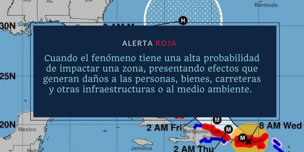 GobiernoDanilo's tweet photo. Ante el paso del #HuracánMaríaRD, es importante que conozcas los niveles de alertas que pueden emitirse por este fenómeno meteorológico. https://t.co/UvJkdKAqI0