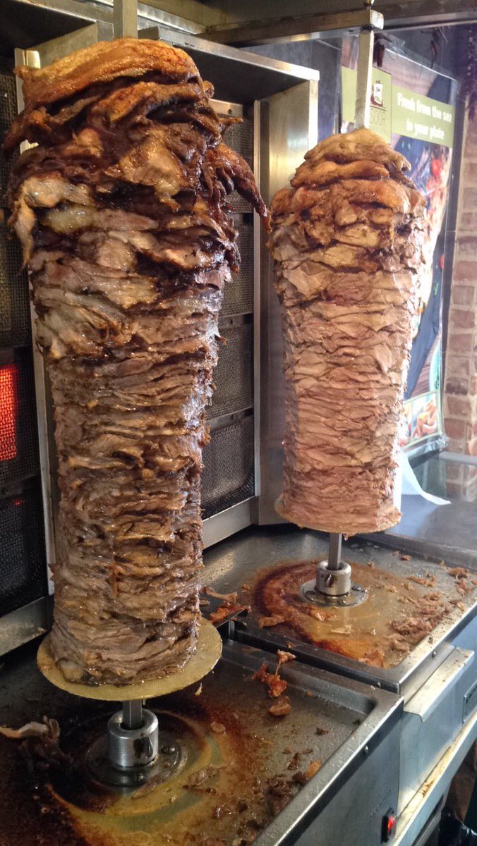 Rest1sland's tweet photo. Had to come back home to get a #lamb #chicken #shawarama  😝 feels good to be back https://t.co/kKOnjZ3Y6L