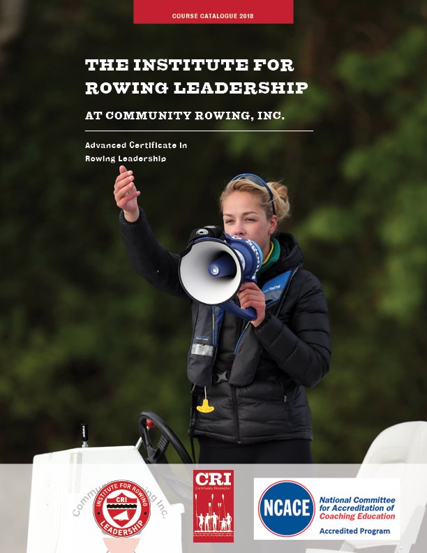 IRLatCRI's tweet image. It's here! Check out the new @IRLatCRI Course Catalogue '18 &amp;amp; apply to be a fellow at the FIRST and ONLY accredited coaching edu in rowing!