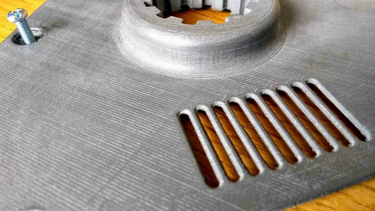 SteveCox3D's tweet photo. Has it really been a year since @ColorFabb launched #steelFill ?
No wonder @TCTEvents stands for Time Compressed Technologies !!! https://t.co/nhv1IzhIun