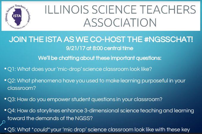 NGSSchat's tweet photo. @DavidHochheiser,@KRScienceLady,@PDC4GUSD, #NGSSchat 2nite 9pm EDT https://t.co/4KoJLKOux7