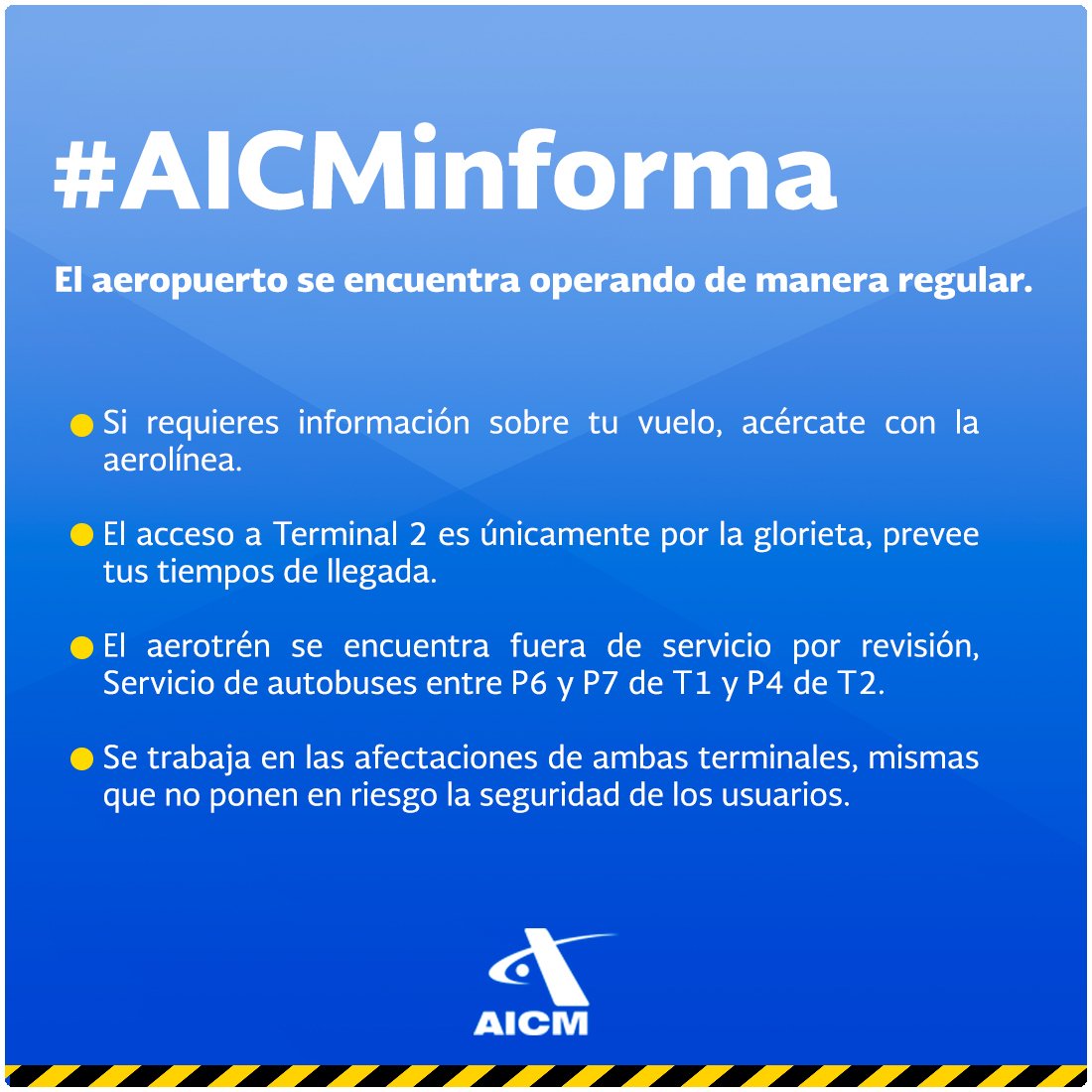 ⚠️📢#TómaloEnCuenta  ✈️🚗 ⚠️