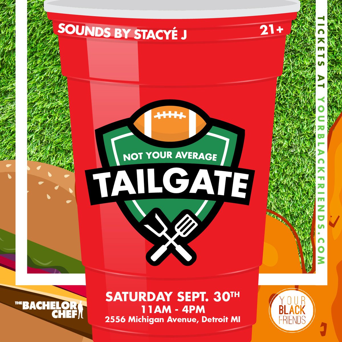 YBFPodcast's tweet photo. Reasons the tailgate will make your day.
1. Unlimited food, beer and mimosas
2. College football live streams
3. Issa ass shaking fest https://t.co/x0l2Op5cQ4