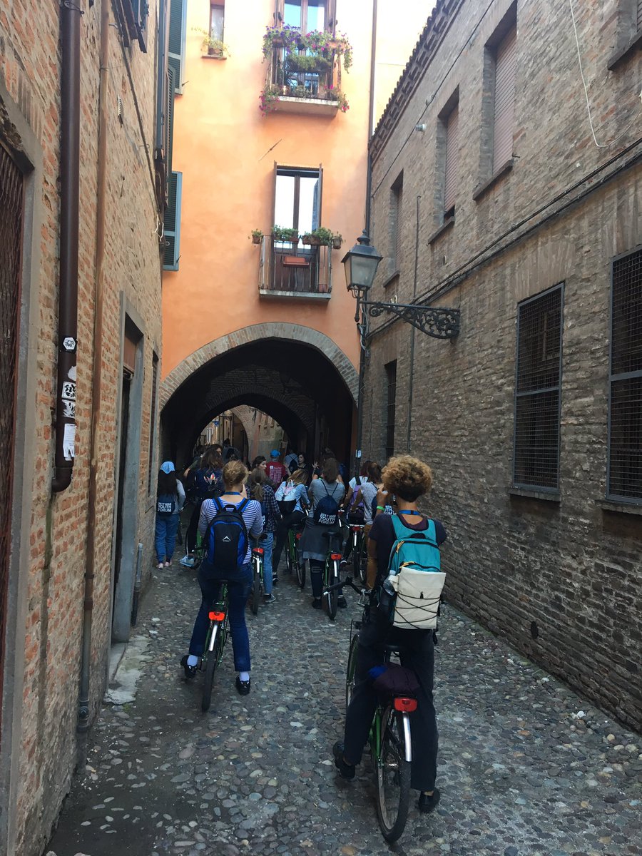 Cycling in the city center before saying goodby! #Ferrara <a href="/UNESCO/">UNESCO 🏛️ #Education #Sciences #Culture 🇺🇳</a> <a href="/UNESCO_MAB/">UNESCO Biodiversity</a> <a href="/myforum2017/">myforum2017</a>