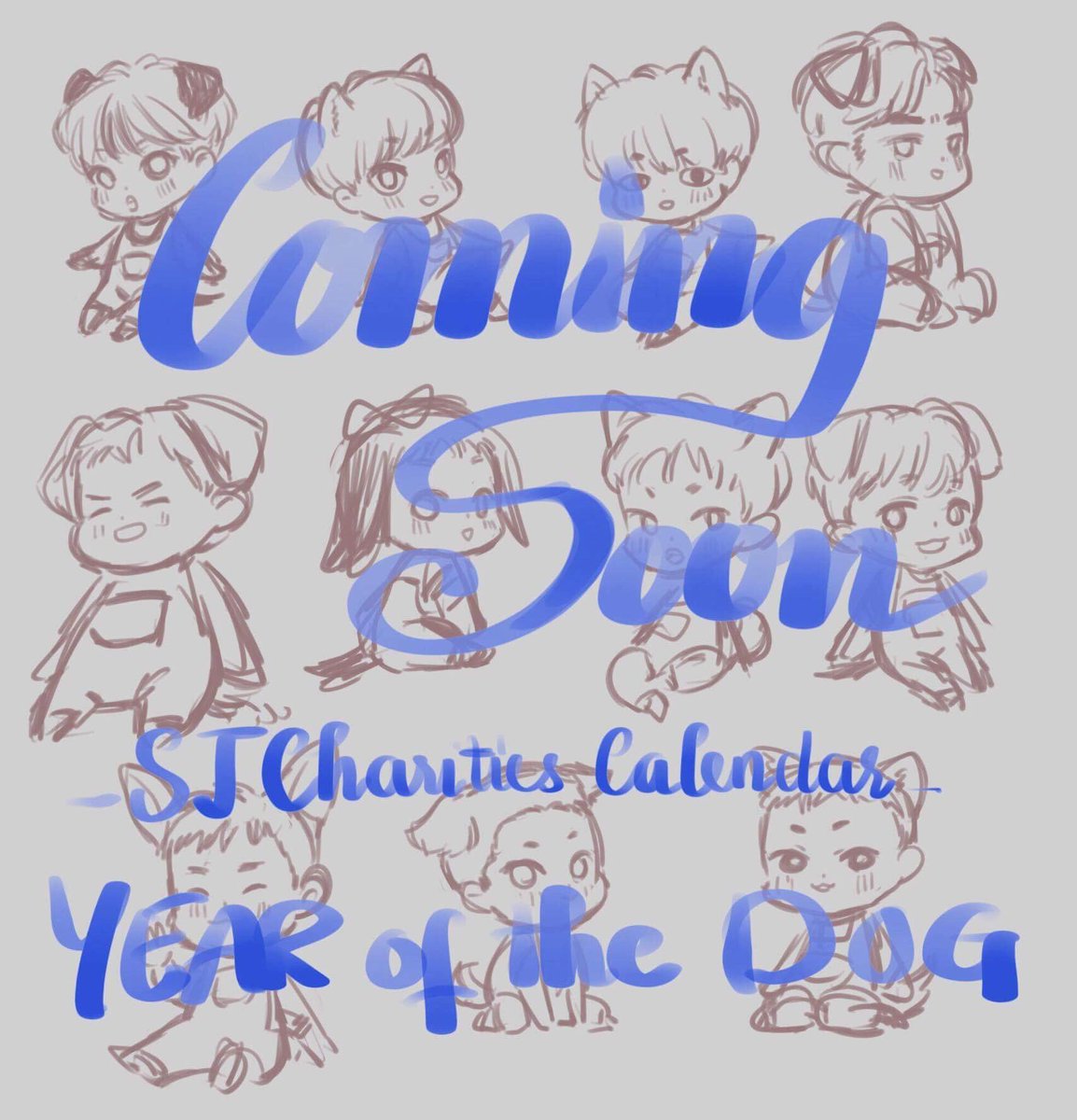 [PRE-ORDER] Super Junior 2018 Calendar #SJCharities