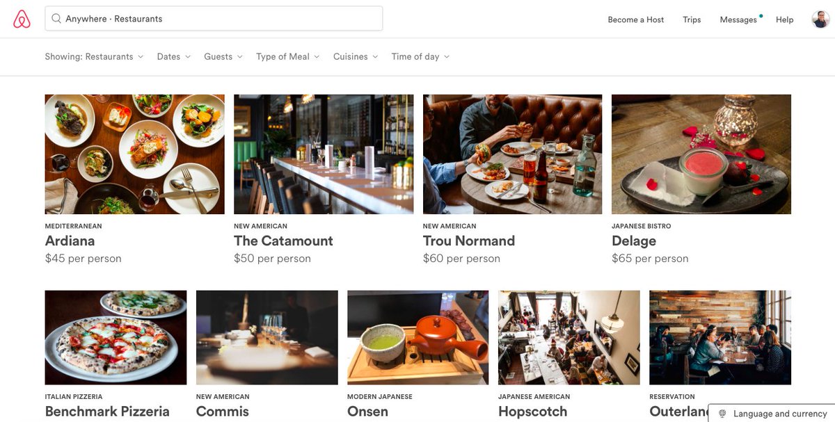 That @Airbnb & @resy integration is fire!!  #resy #airbnb #dining #youarewhereyoueat