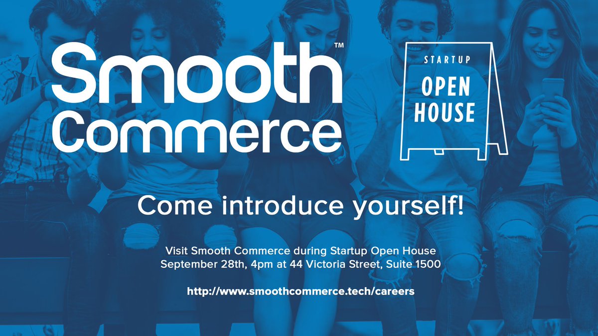 It's #SOH2017 time 🙌 Come hang with us &amp; enjoy some refreshments. Bring your biz card for a raffle! RSVP -&gt; smooth.tech/2hfhbjt