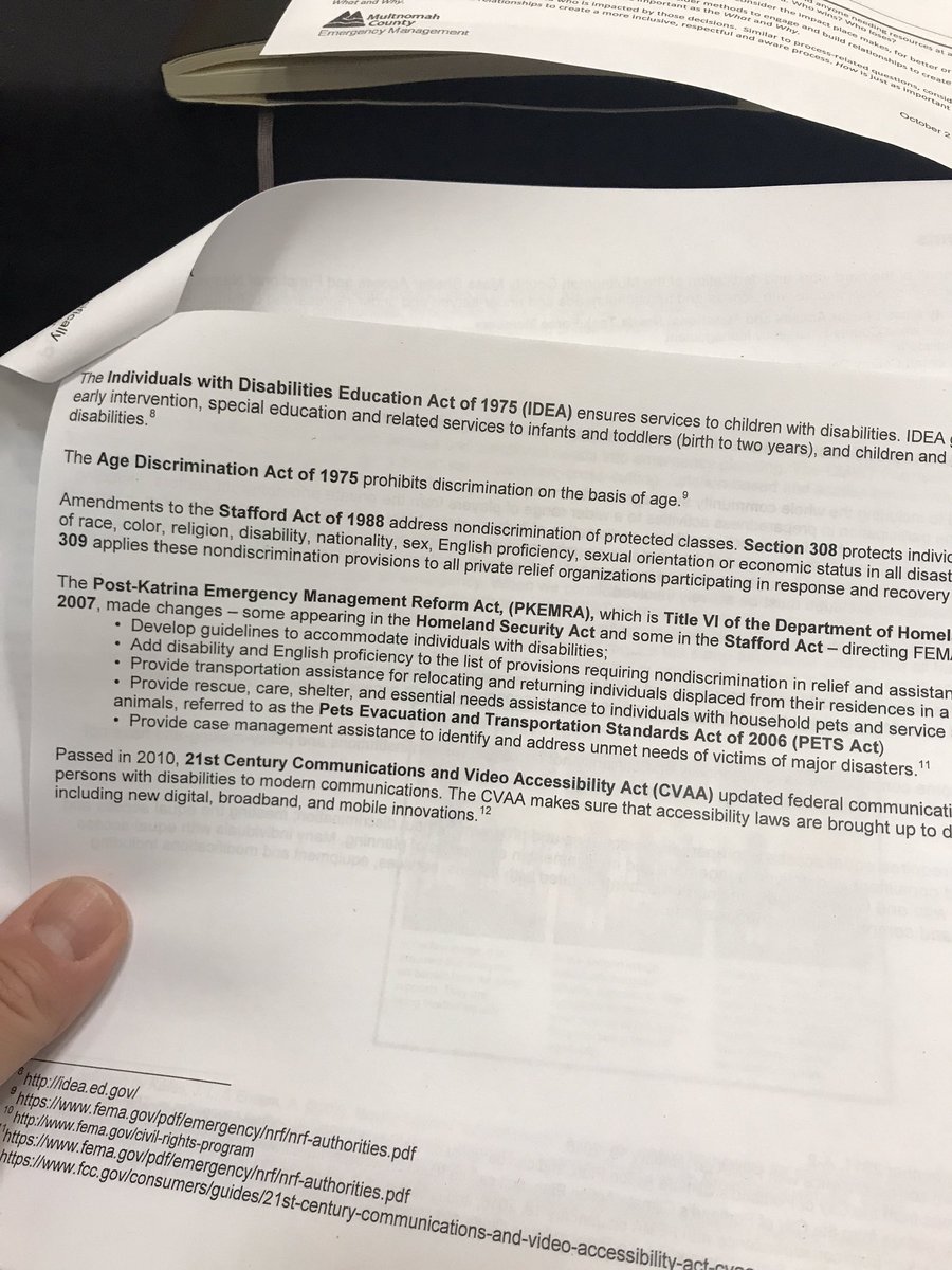 paulonabike's tweet photo. Planners getting into the good details around equity for emergency management. Cc @surlyurbanist #OEMAconference https://t.co/dCiq7Xdbb7