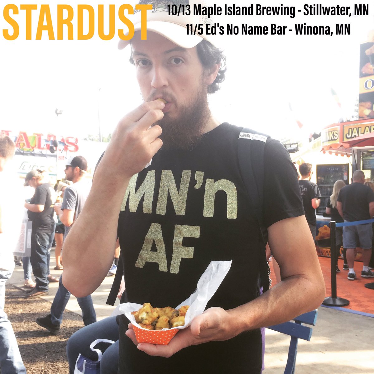 Fall shows - 10/13 <a href="/mapleislandbrew/">Maple Island Brewing</a> 11/5 <a href="/EdsNoNameBar/">Eds (no name) Bar</a>
