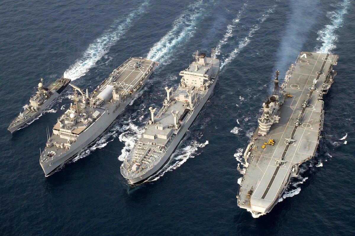 When we ruled the waves - The Viraat and her Sea Harriers!