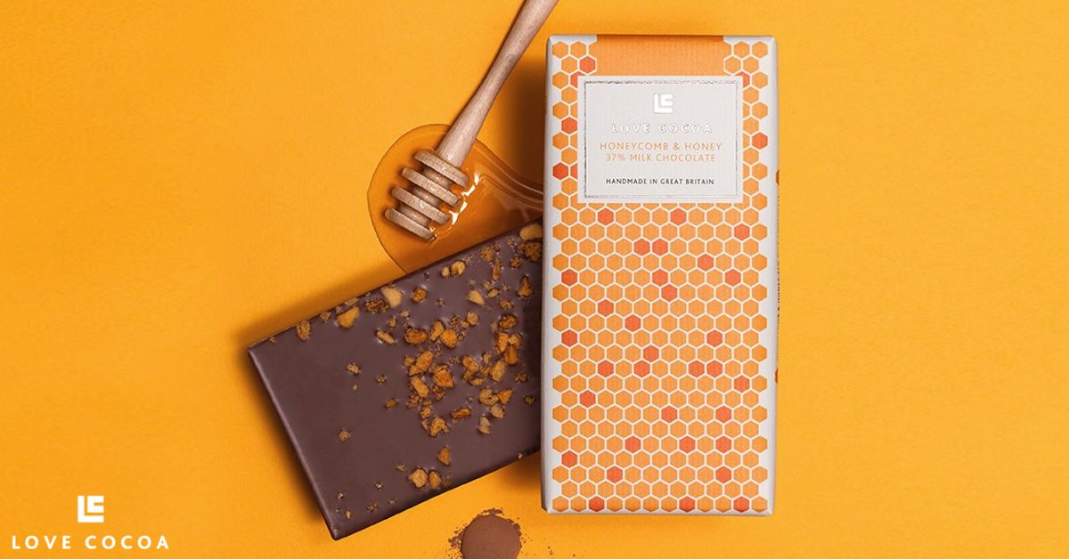 This scrummy #honeycomb #chocolate from @OneLoveCocoa will make your mouth water... 😍🍫🐝 →bit.ly/2fiW6Ef