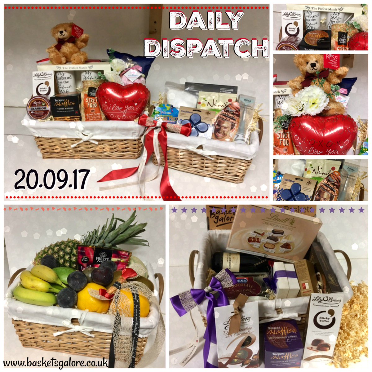 BasketsGalore's tweet photo. Daily #giftbasket dispatches! Retweet &amp; Follow to #win Info: https://t.co/zA2p8LsSBN     Rules: https://t.co/pvJw9BeJSs https://t.co/0u23wKM6bf