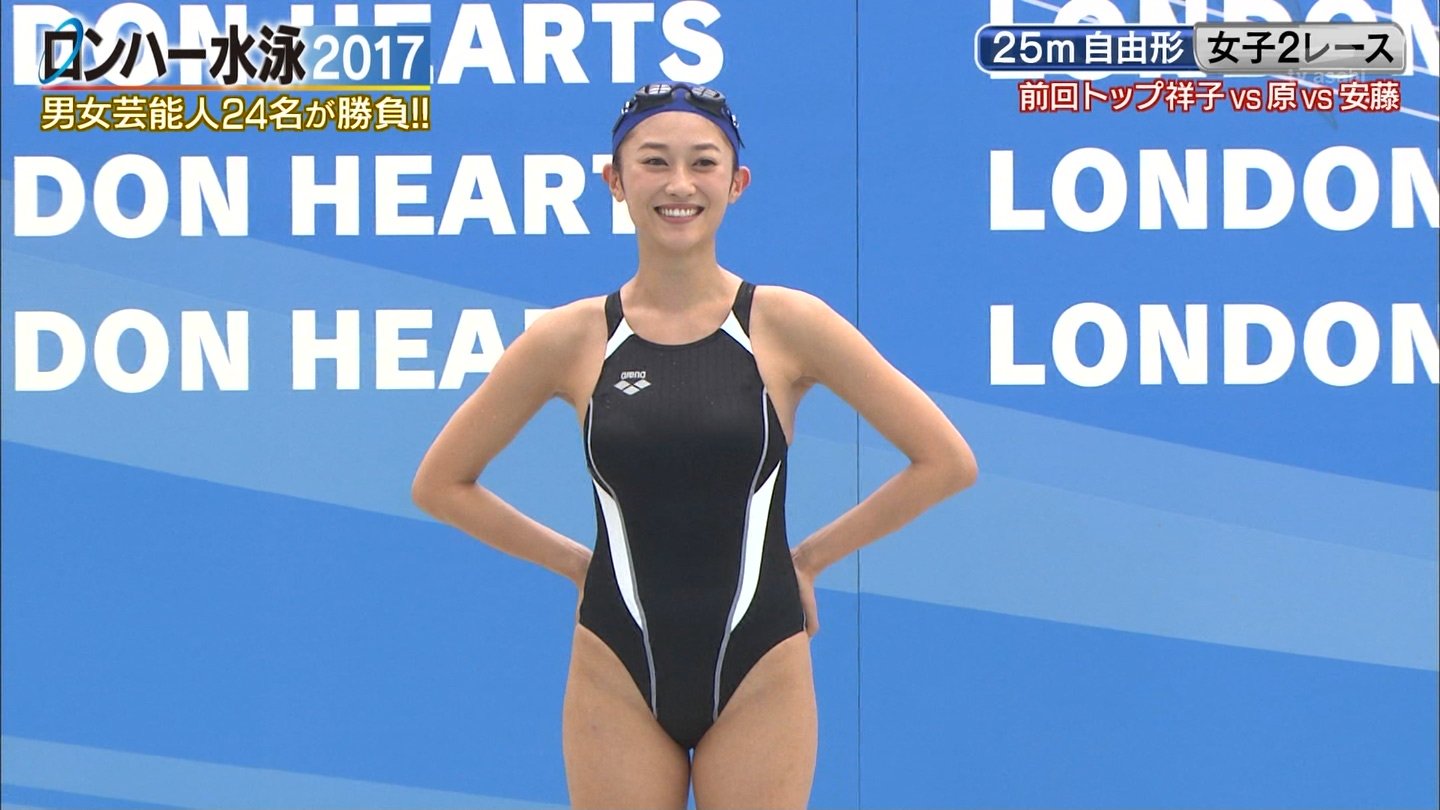 原 幹恵  競泳水着  / X