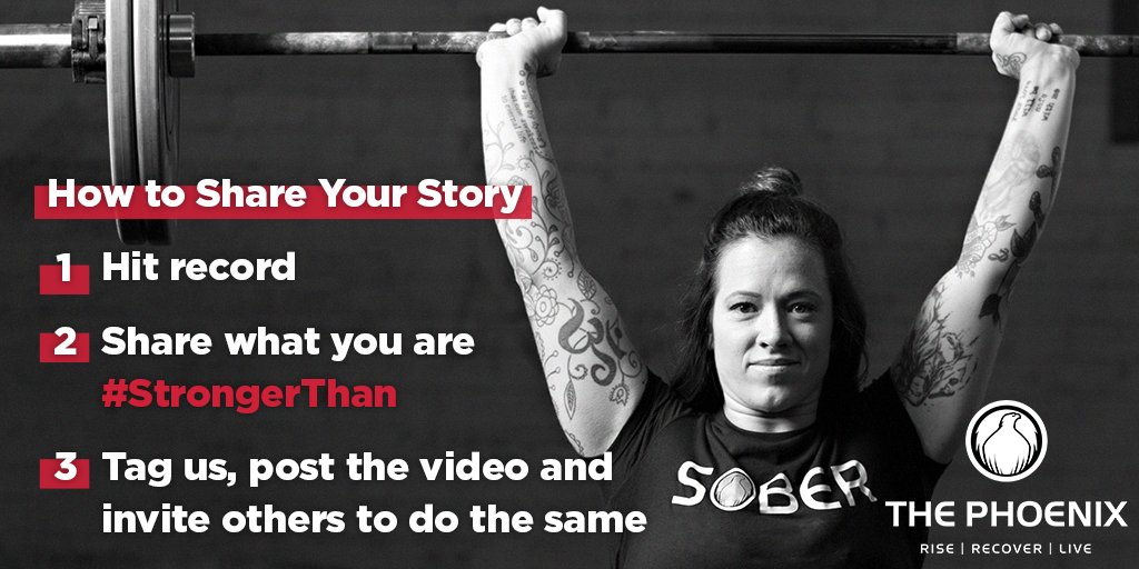 RiseRecoverLive's tweet photo. Find PRIDE in your #sobriety. What are you #StrongerThan? https://t.co/sEy8DgdnXi