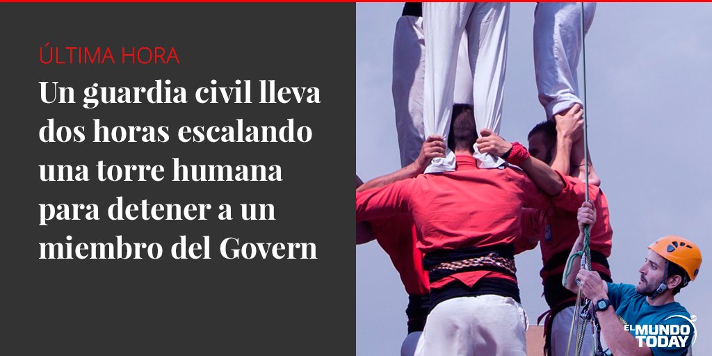 #ÚLTIMAHORA Miembros de la división de la Guardia Civil de Montaña se han desplazado a Barcelona.