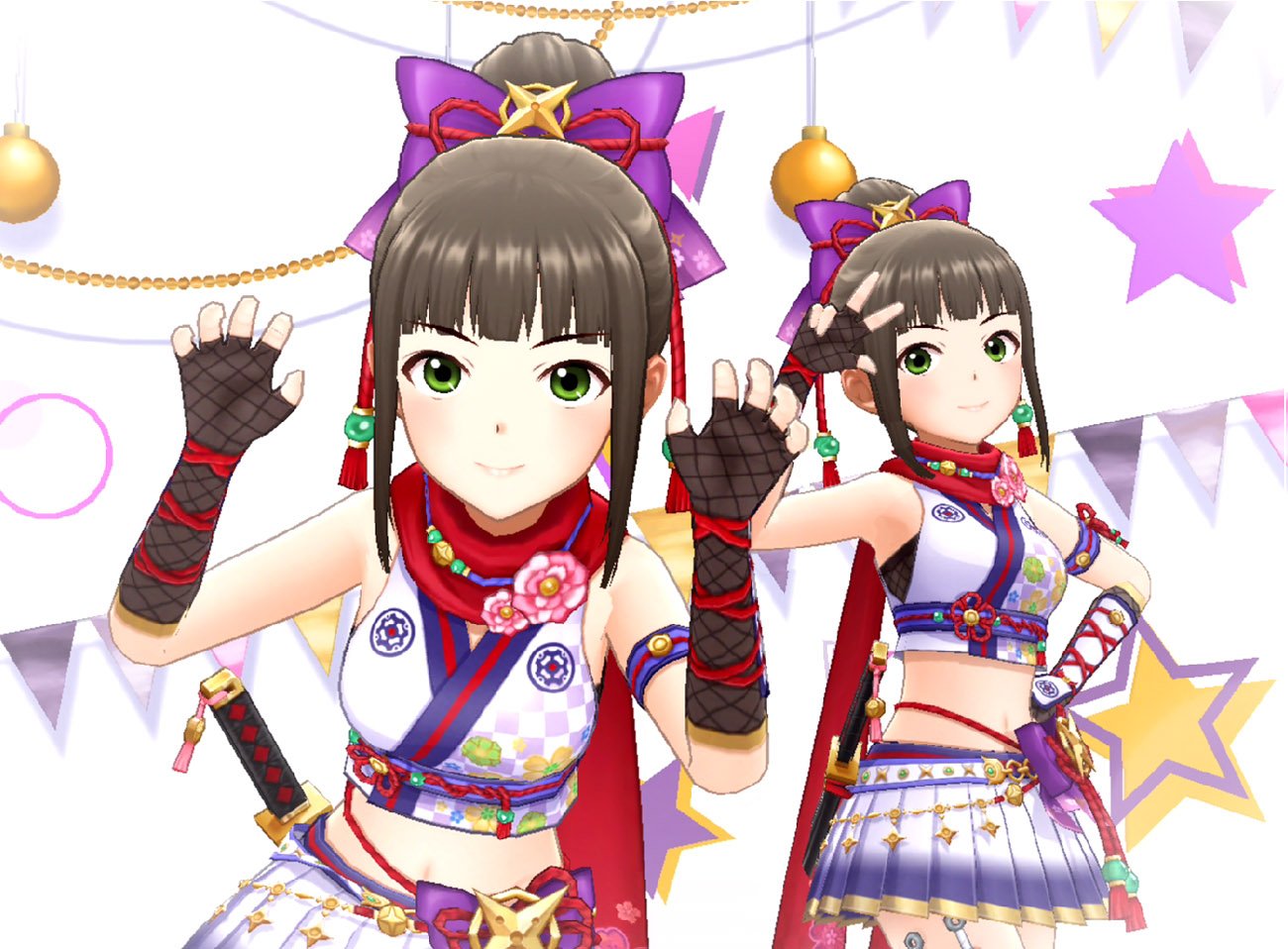 みょう Twin くるっ テール 忍者ですから無問題 浜口あやめ デレステスクショ部 かわいい忍者 T Co Ceprwgsdns Twitter