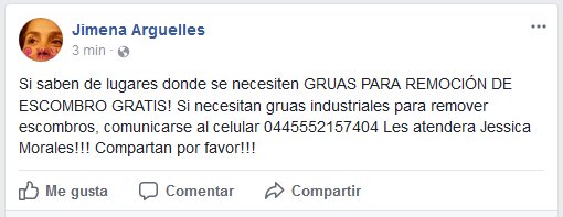 ¡Grúas para remover escombro GRATIS! Favor de difundir. #sismo #CDMX #AyudaCDMX